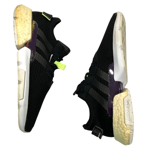 Adidas POD S3.1 Size 9 Men's Black/Iridescent Athletic Casual Running DA8693 - Picture 5 of 9